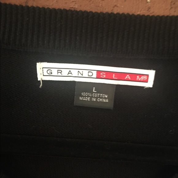 SOLD Grand Slam Argyle V Neck Sweater Vest - Picture 2 of 5